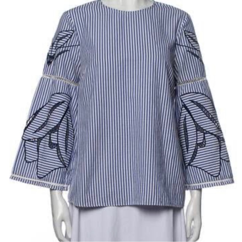 Tanya Taylor striped top!